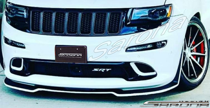 Custom Jeep Grand Cherokee  SUV/SAV/Crossover Front Lip/Splitter (2011 - 2016) - $590.00 (Part #JP-014-FA)